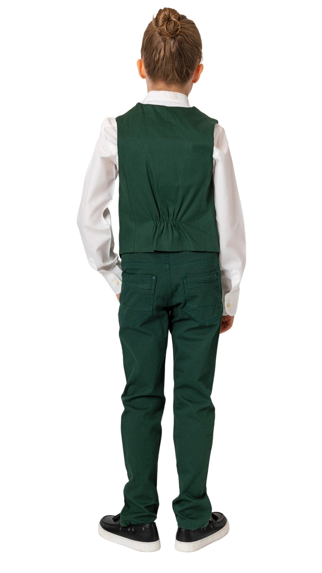 InCity Boys Tween 7-14 Years Green Glen Vest InCity Boys Girls