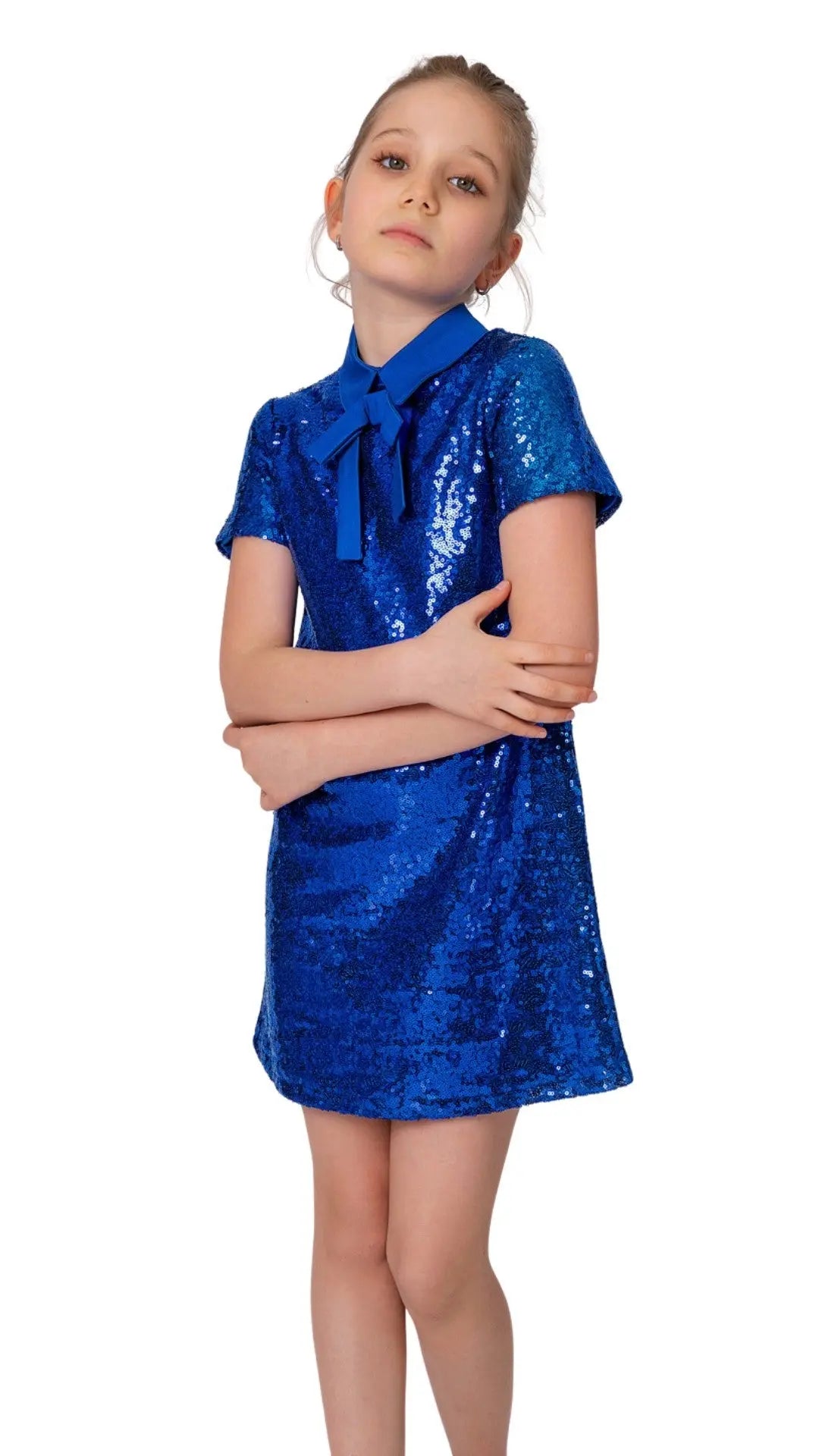 Copy of InCity Girls 1-14 Sequin Regular Fit Stroll Fashion Dress InCity Boys & Girls