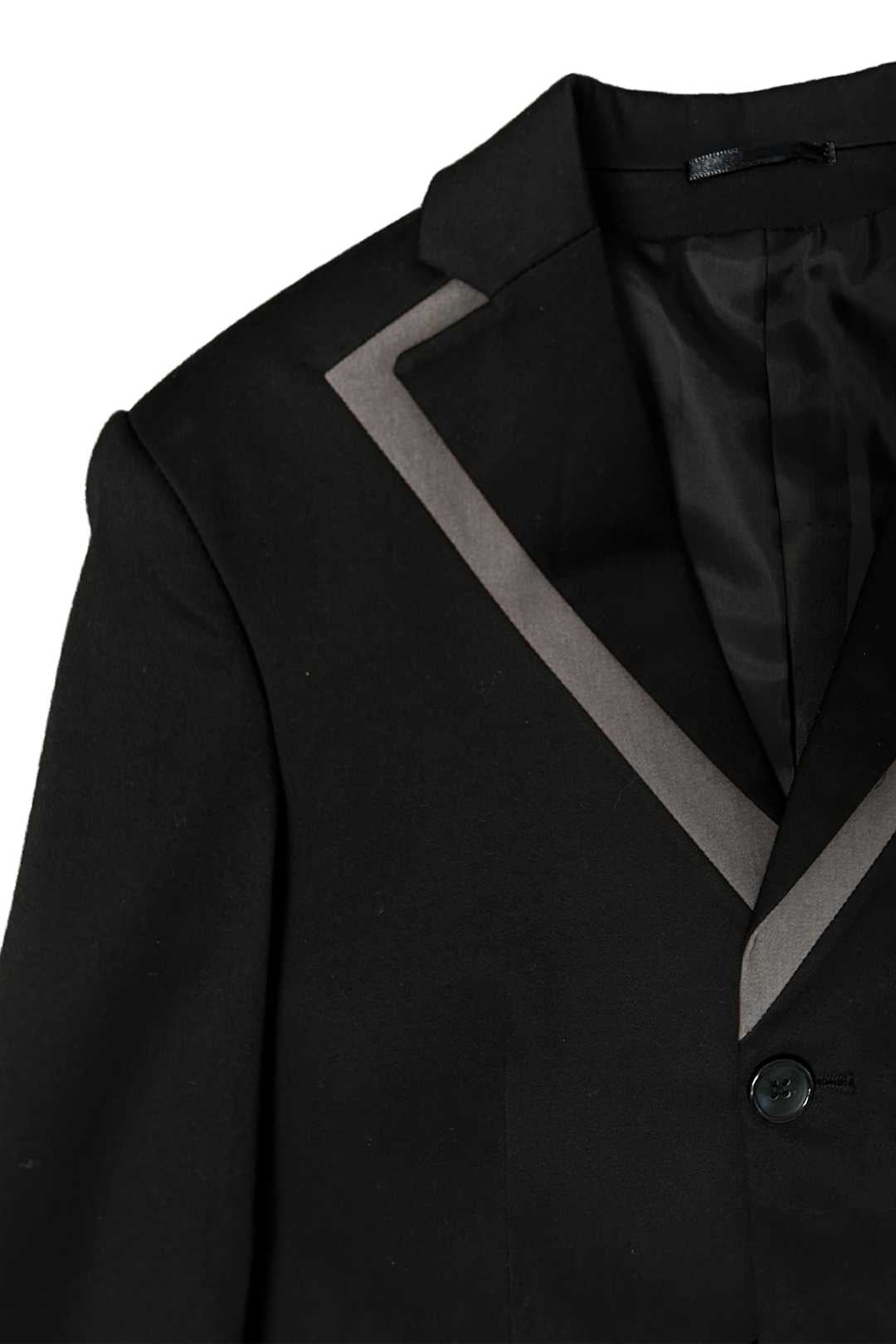 InCity Boys 7-14 Years Tween Black Orange 2 Button Fashion Special Occasion Regular Fit Lightweight Gatsby Suit Jacket Blazer InCity Boys & Girls