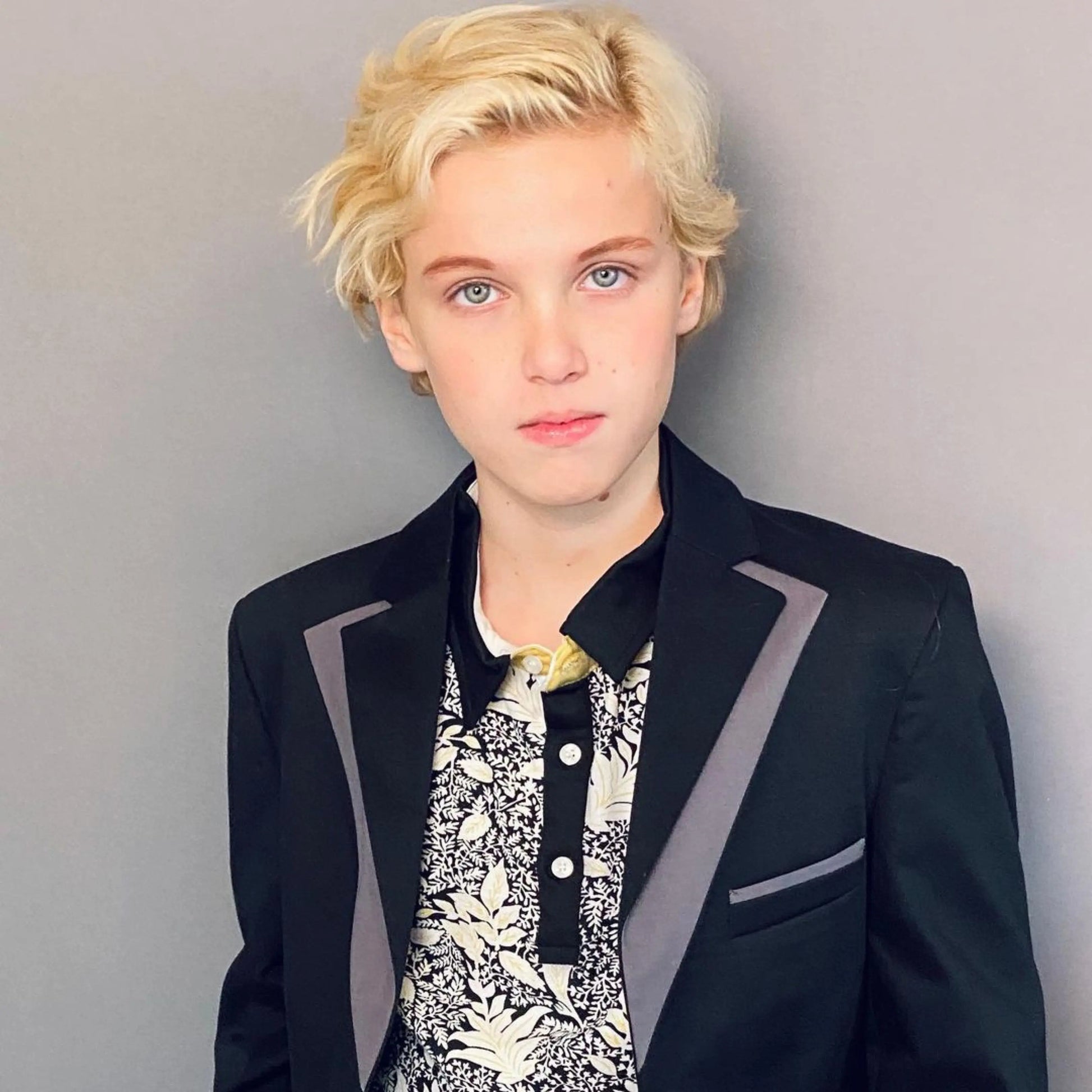 InCity Boys 7-14 Years Tween Black Orange 2 Button Fashion Special Occasion Regular Fit Lightweight Gatsby Suit Jacket Blazer InCity Boys & Girls