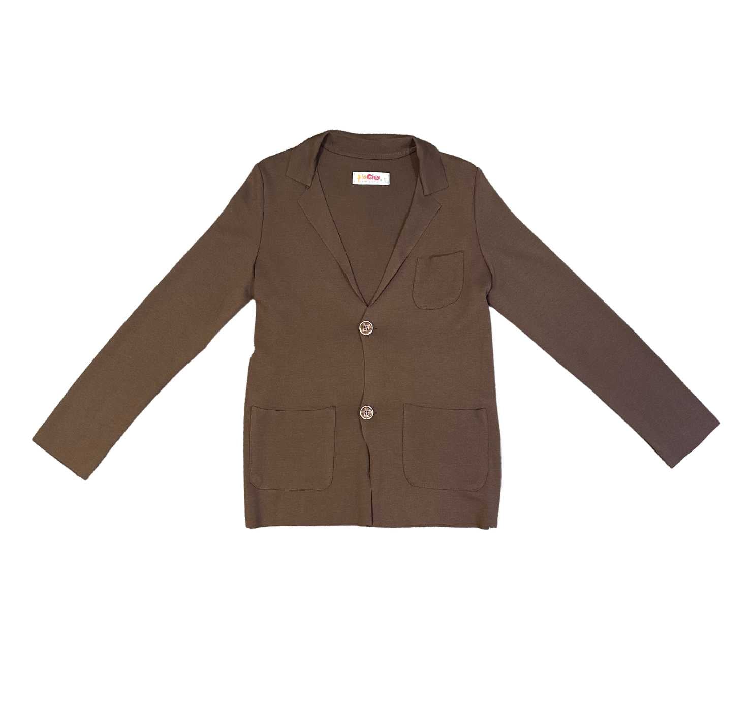 InCity Boys 7-14 Years Tween Brown Burgundy 2 Button Fashion Special Occasion Regular Fit Lightweight Scenic Sport Suit Jacket Blazer InCity Boys & Girls