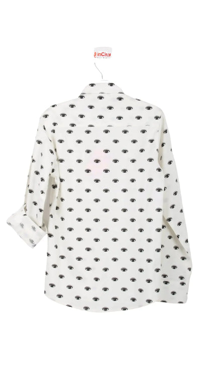 InCity Boys Tween 7-14 Black Long Sleeve Button-Down Fashion Russell Fashion Dress Shirt InCity Boys & Girls