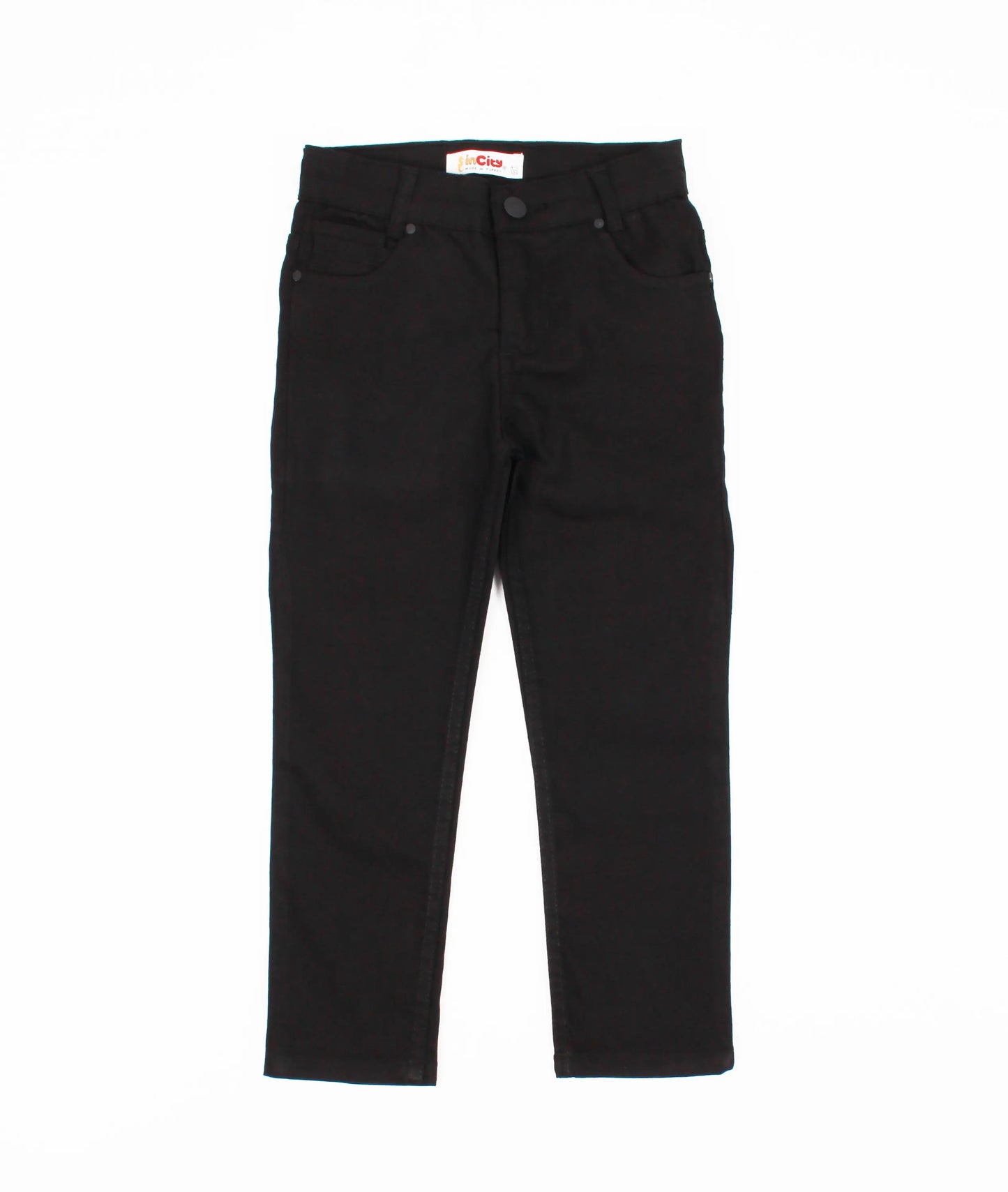 InCity Boys Tween 7-14 Skinny Fit Boot Cut Kensal Burgundy Dress Pants InCity Boys & Girls