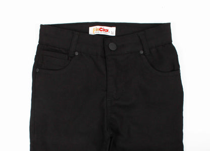 InCity Boys Tween 7-14 Skinny Fit Boot Cut Kensal Burgundy Dress Pants InCity Boys & Girls