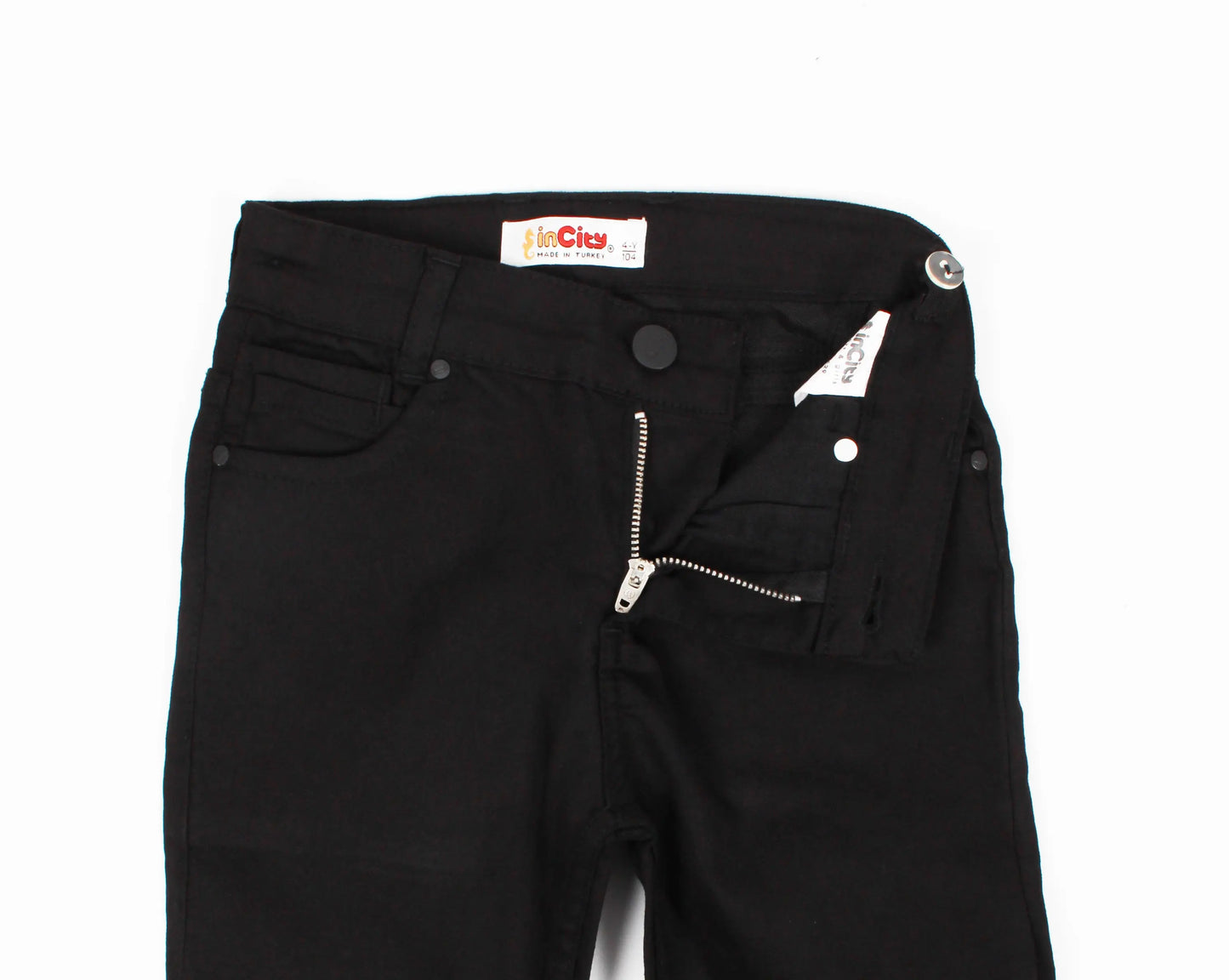 InCity Boys Tween 7-14 Skinny Fit Boot Cut Kensal Burgundy Dress Pants InCity Boys & Girls