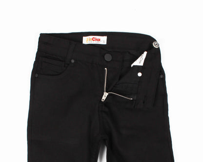 InCity Boys Tween 7-14 Skinny Fit Boot Cut Kensal Burgundy Dress Pants InCity Boys & Girls