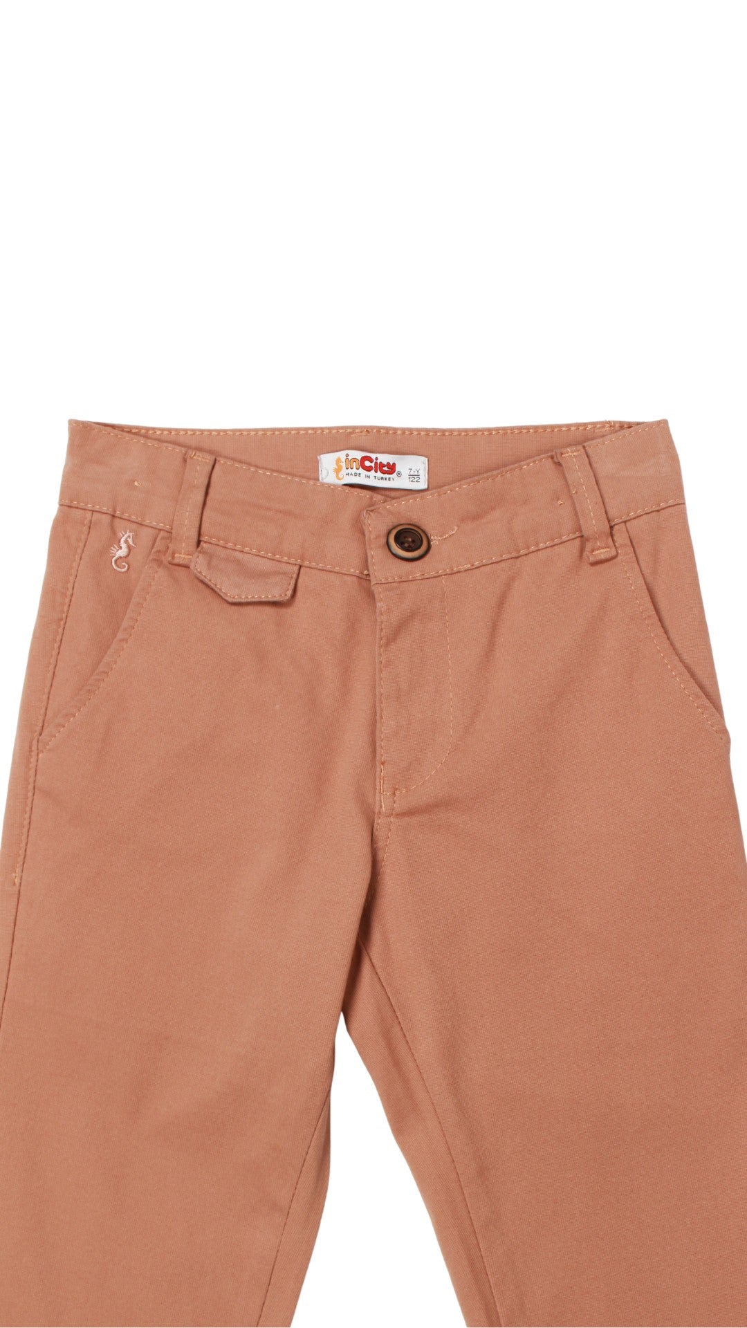 InCity Boys Tween 7-14 Skinny Fit Southbury Burgundy Dress Pants InCity Boys & Girls