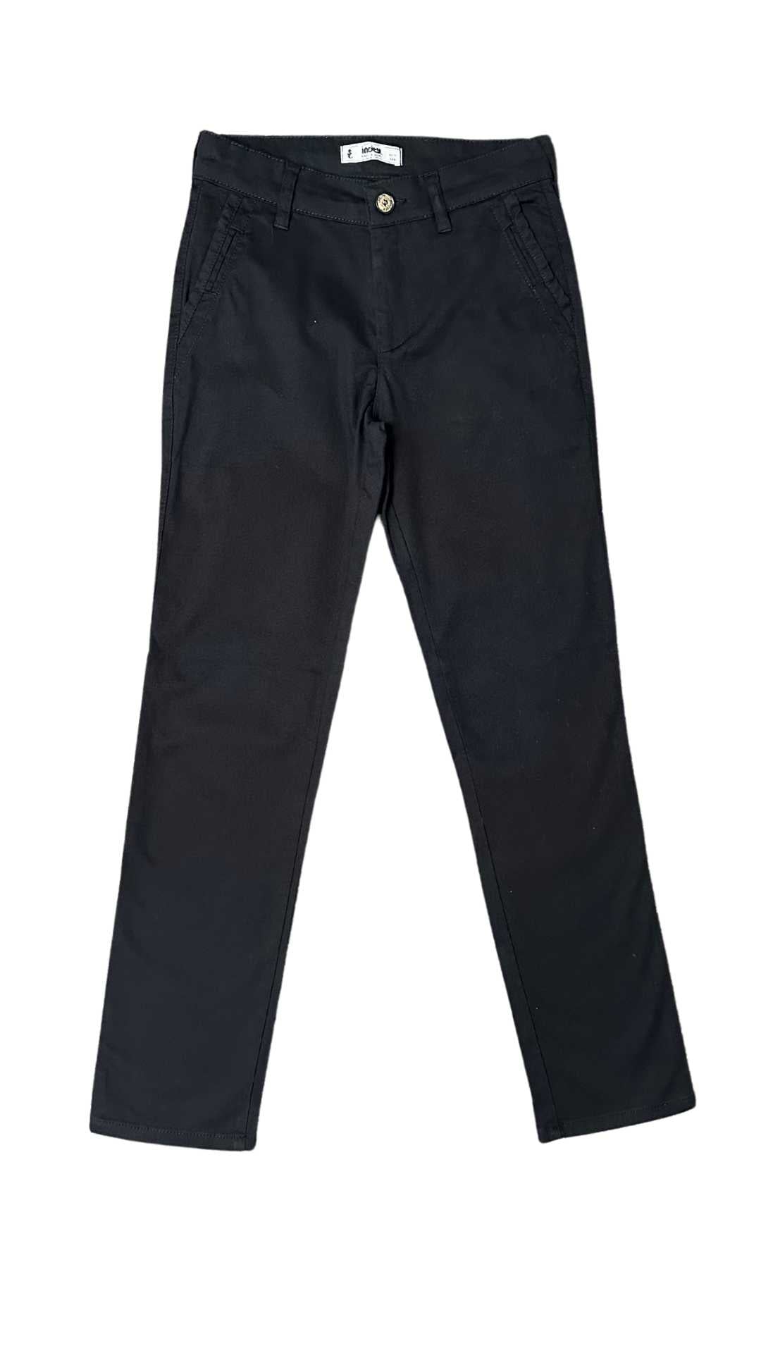 InCity Boys Tween 7-14 Years Black Regular Fit Boot Cut Rossi Dress Pants InCity Boys Girls