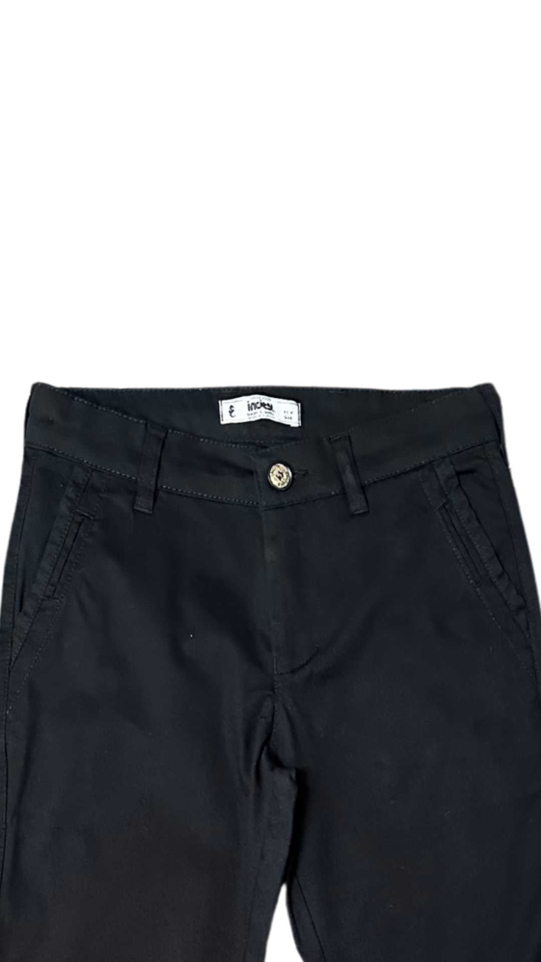 InCity Boys Tween 7-14 Years Brown Gray Straight Leg Holly Dress Pants InCity Boys & Girls