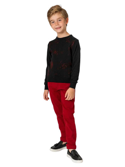 InCity Boys Tween 7-14 Years Mid-Rise Regular Fit Cotton Regent Dress Pants InCity Boys & Girls