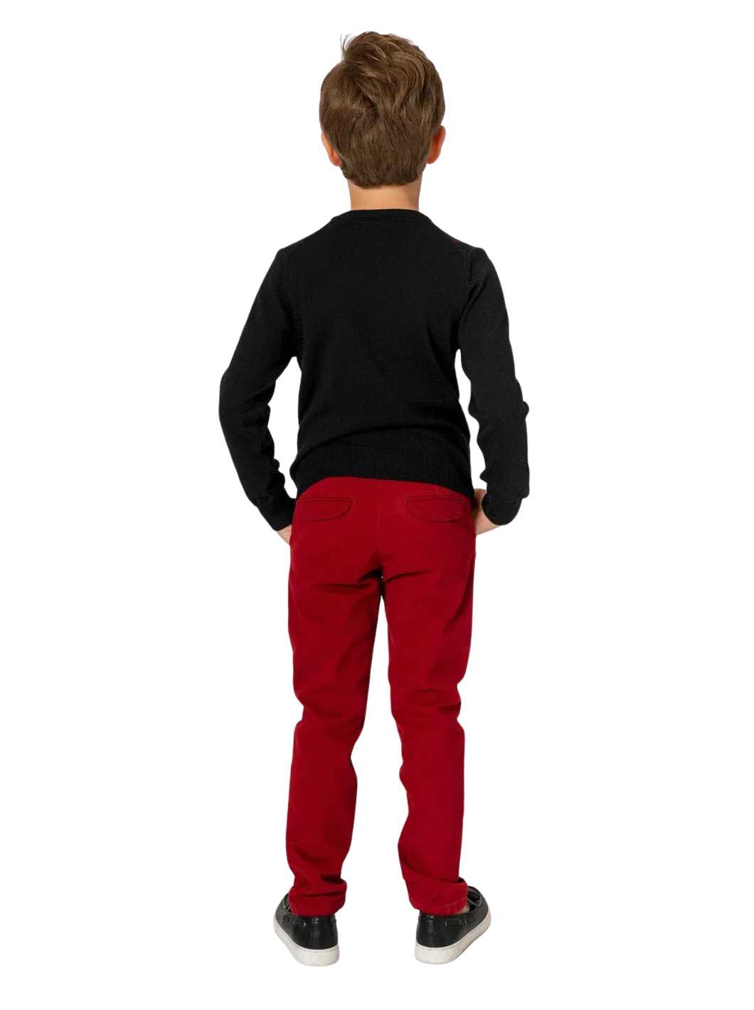 InCity Boys Tween 7-14 Years Mid-Rise Regular Fit Cotton Regent Dress Pants InCity Boys & Girls