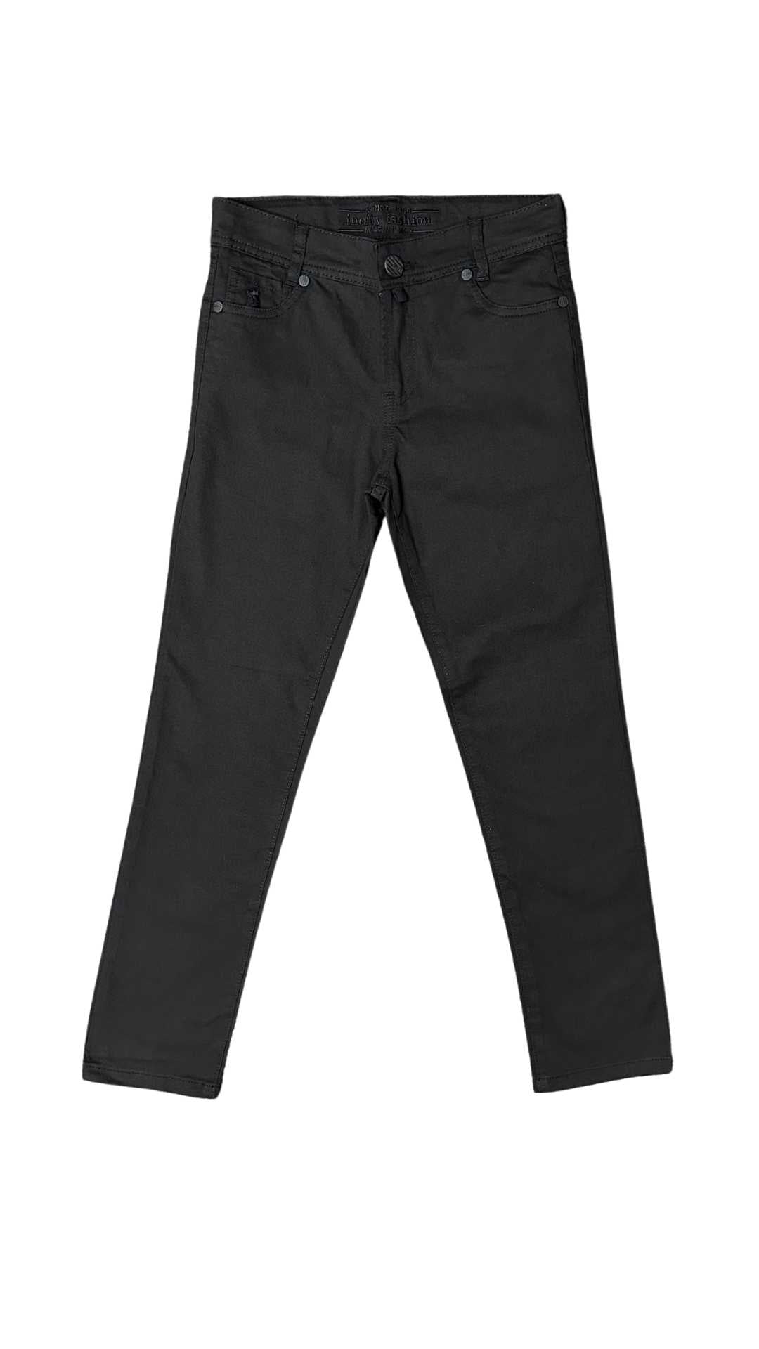 InCity Boys Tween 7-14 Years Regular Fit Boot Cut Black Enner Dress Pants InCity Boys Girls