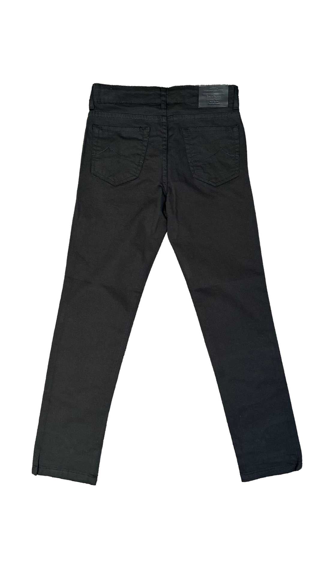 InCity Boys Tween 7-14 Years Regular Fit Boot Cut Black Enner Dress Pants InCity Boys Girls