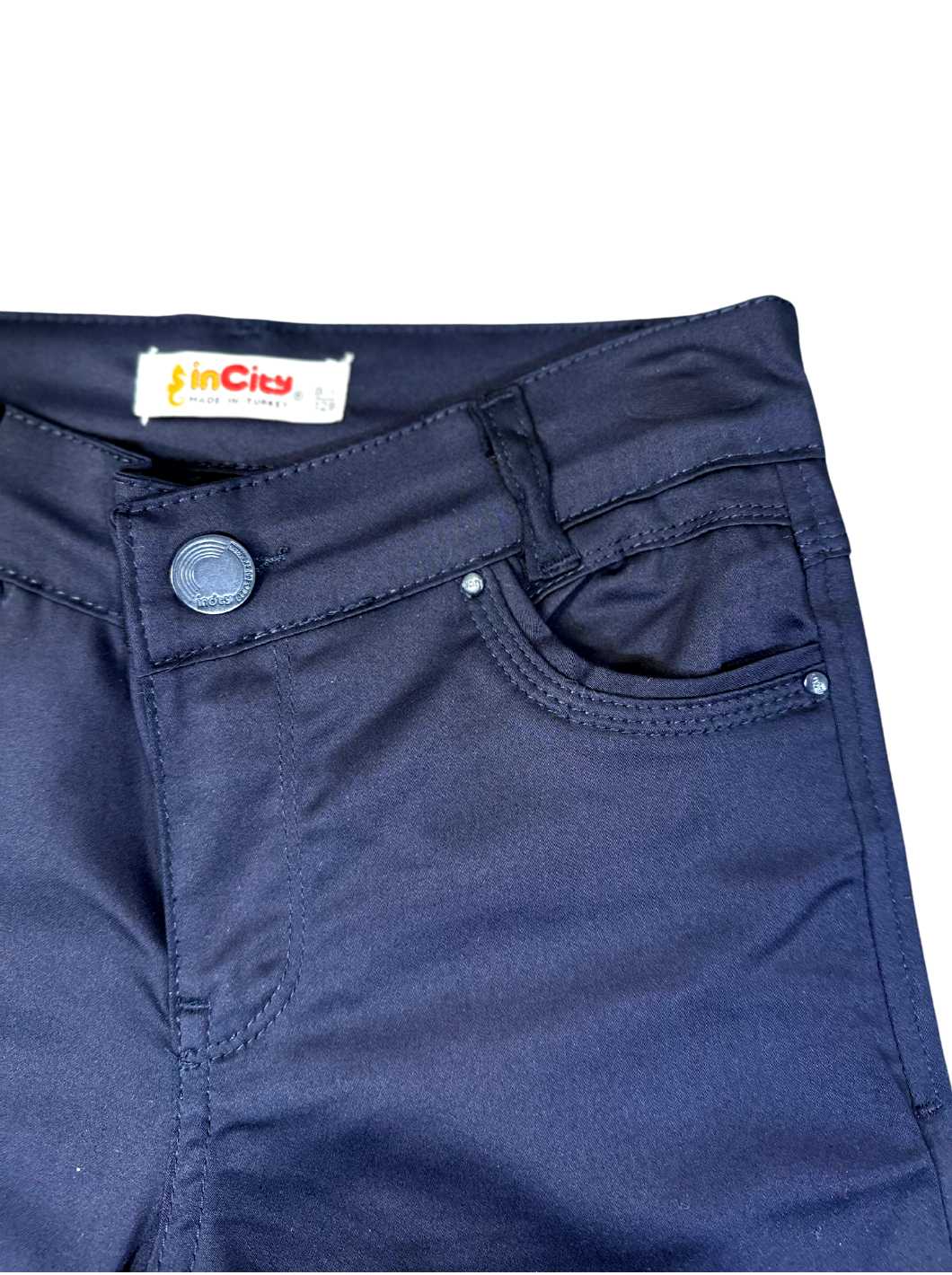 InCity Boys Tween 7-14 Years Regular Fit Boot Cut Navy Brixton Pants InCity Boys Girls