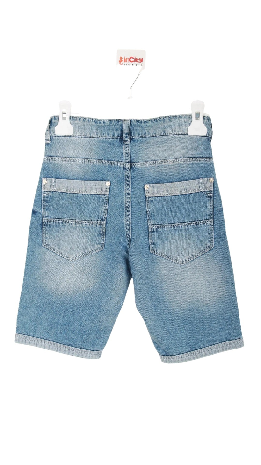 InCity Boys Tween 7-14 Years Regular Fit Casual Cotton Exten Dress Shorts InCity Boys & Girls