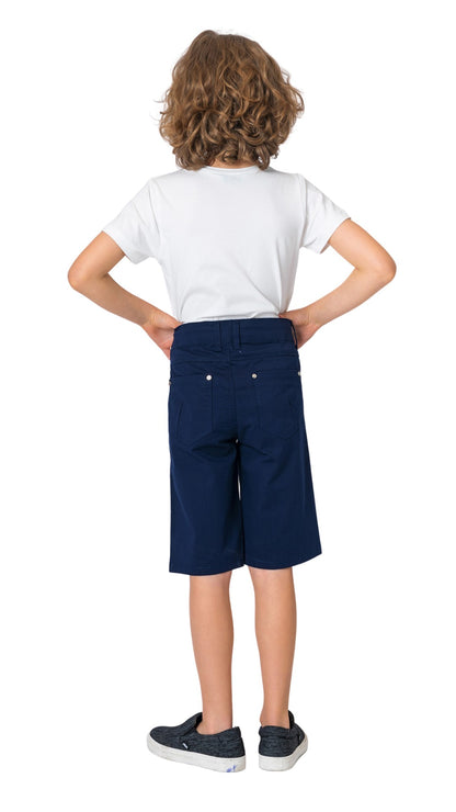 InCity Boys Tween 7-14 Years Regular Fit Casual Cotton Focus Shorts InCity Boys Girls