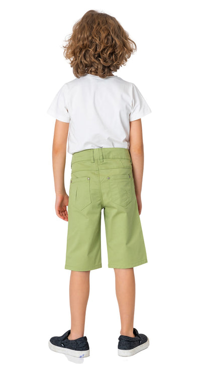 InCity Boys Tween 7-14 Years Regular Fit Casual Cotton Focus Shorts InCity Boys Girls