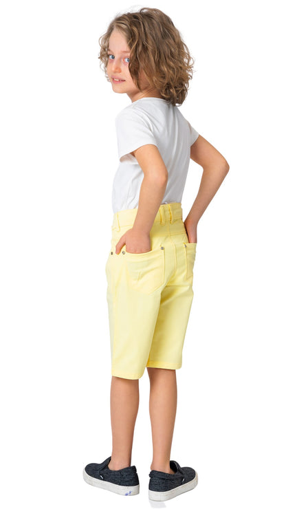 InCity Boys Tween 7-14 Years Regular Fit Casual Cotton Focus Shorts InCity Boys Girls
