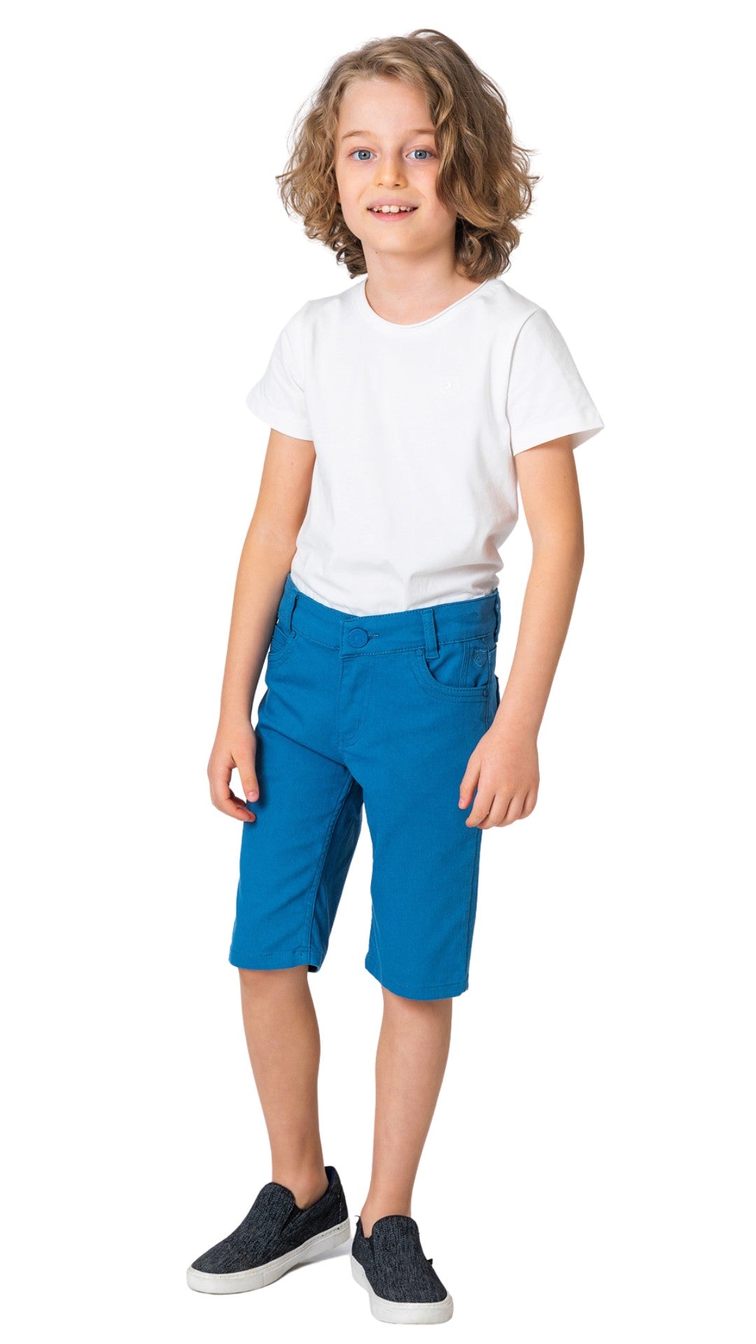InCity Boys Tween 7-14 Years Regular Fit Casual Cotton Lanarc Shorts InCity Boys Girls