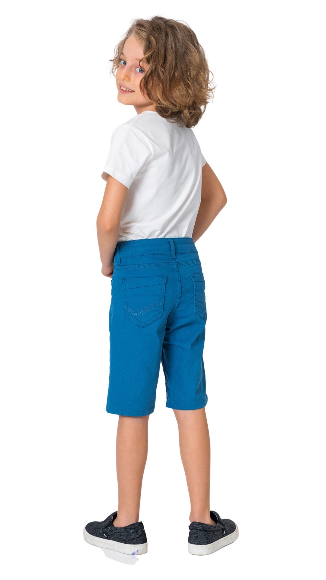 InCity Boys Tween 7-14 Years Regular Fit Casual Cotton Lanarc Shorts InCity Boys Girls