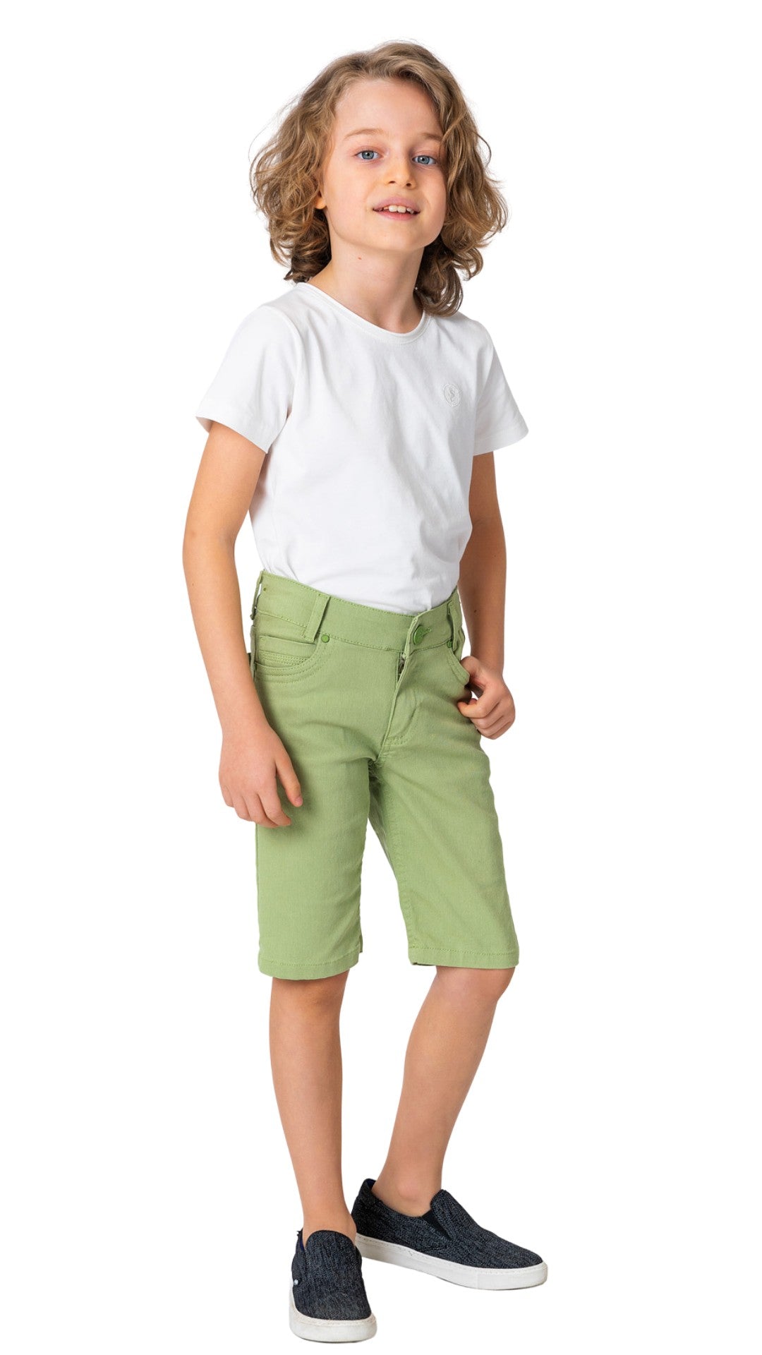 InCity Boys Tween 7-14 Years Regular Fit Casual Cotton Lanarc Shorts InCity Boys Girls