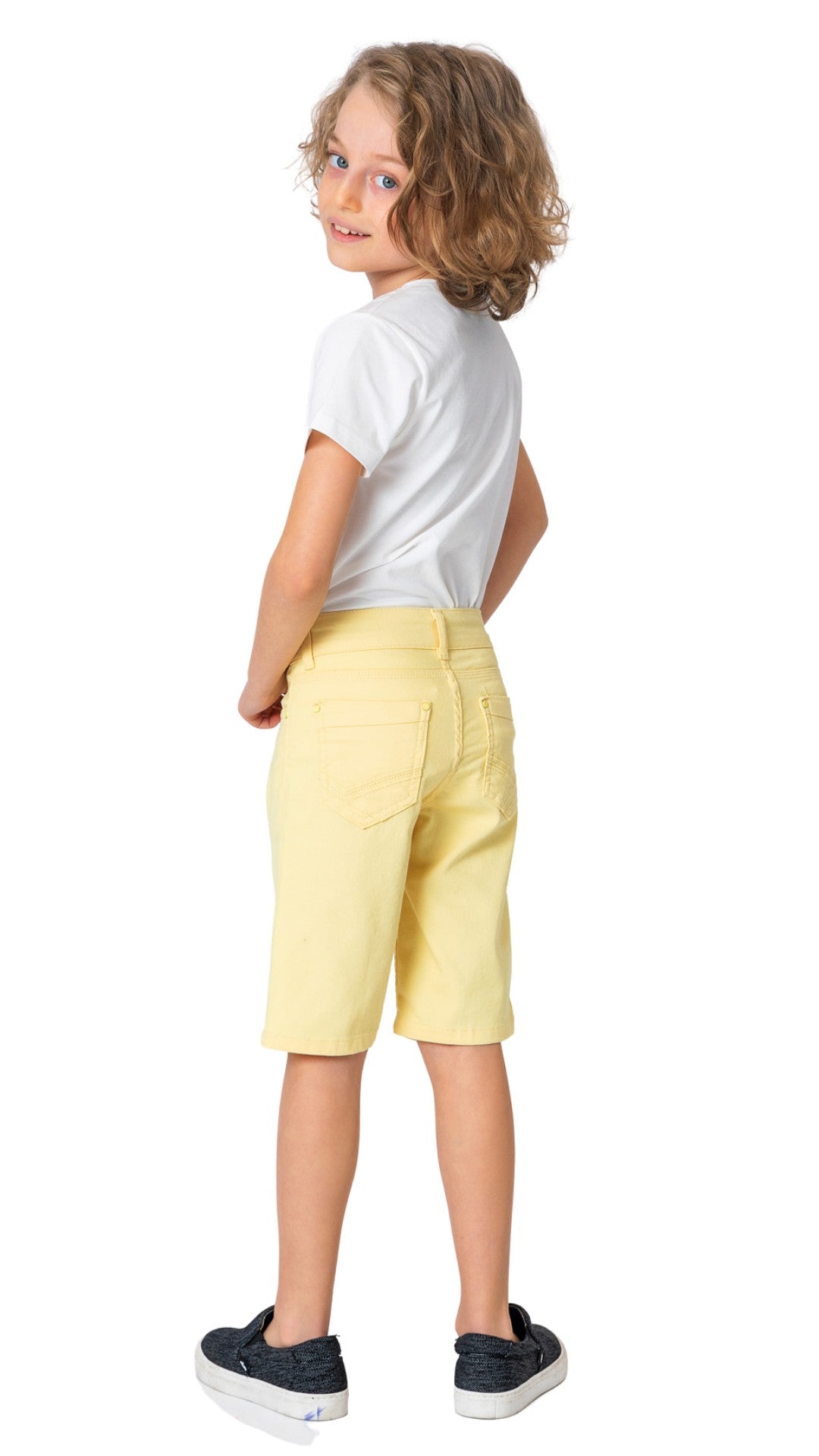 InCity Boys Tween 7-14 Years Regular Fit Casual Cotton Lanarc Shorts InCity Boys Girls