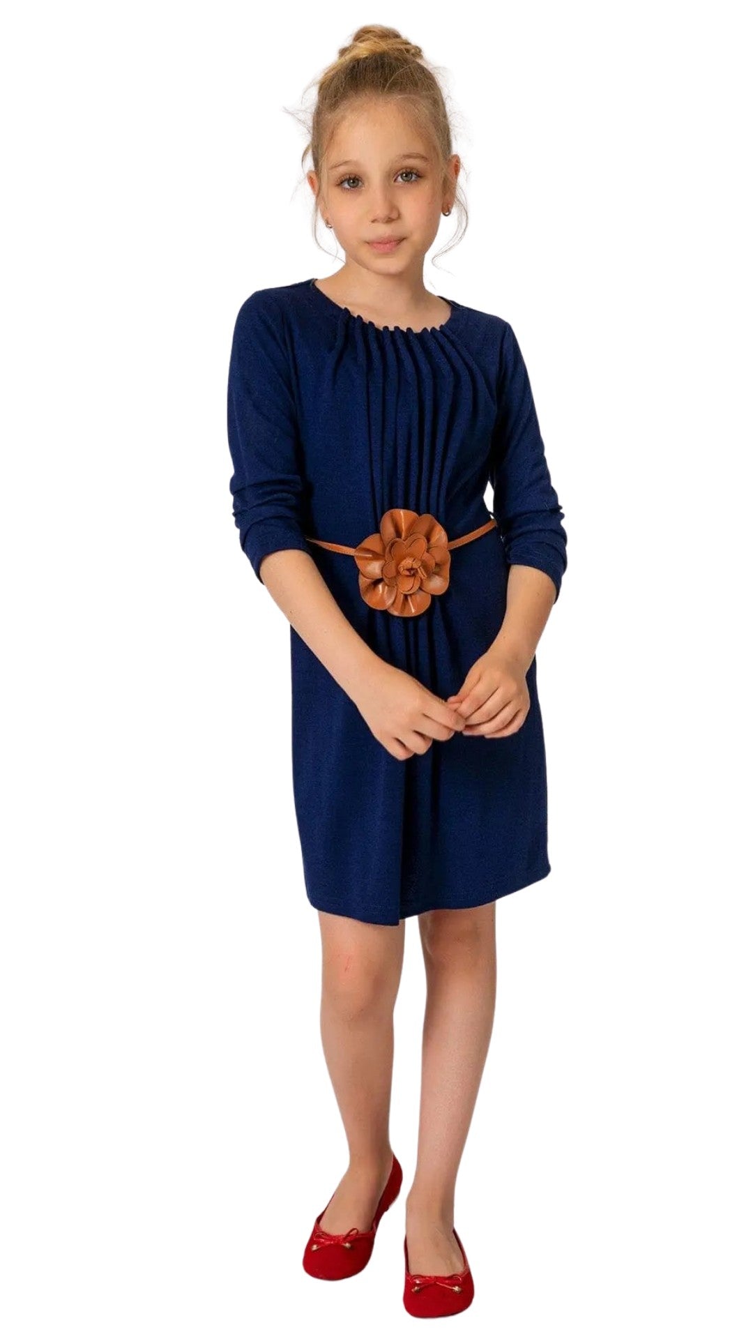 InCity Girls Special Tween 7-14 Flower Belt Glamorous Party Sugar Dress InCity Boys & Girls
