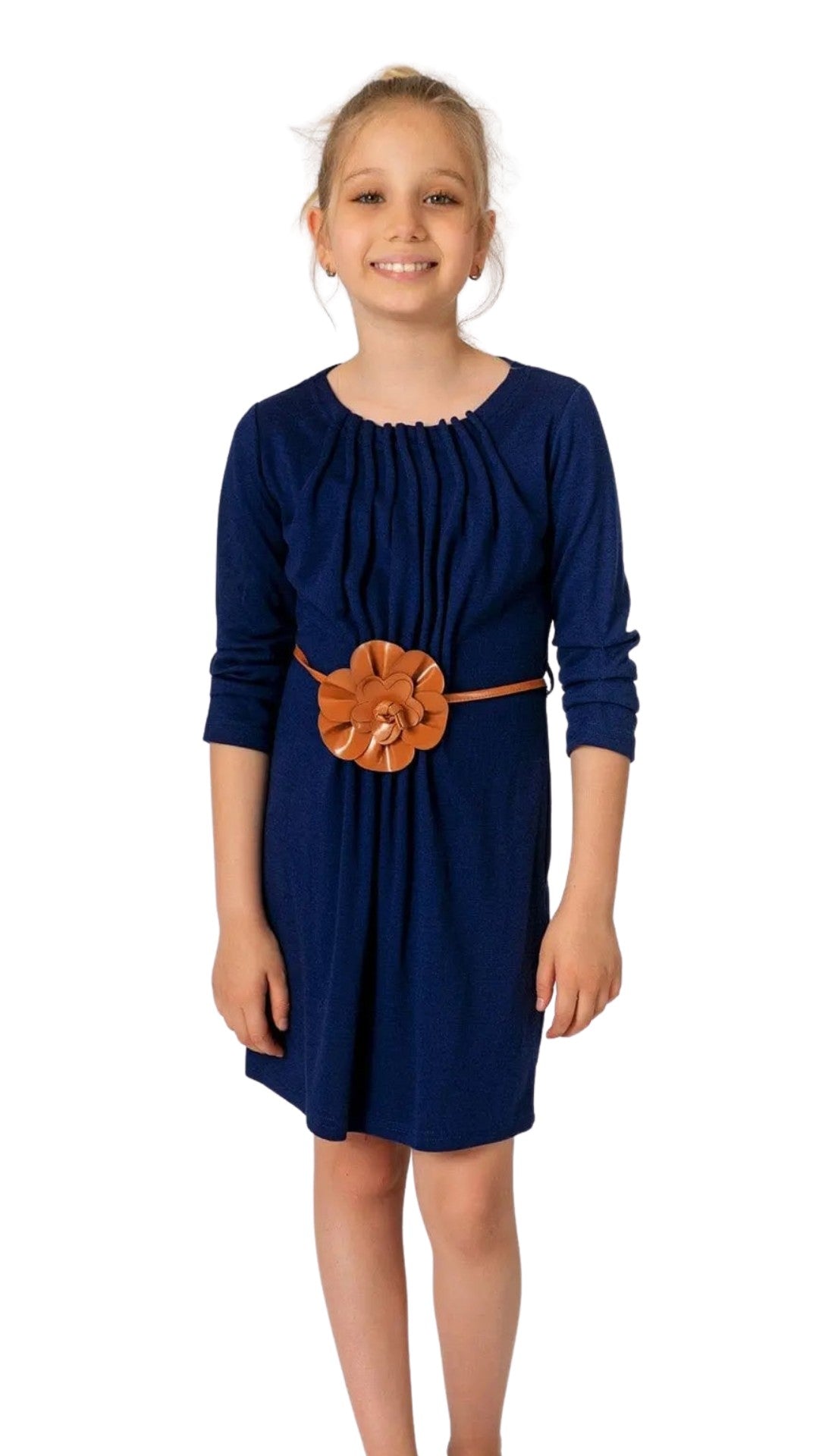 InCity Girls Special Tween 7-14 Flower Belt Glamorous Party Sugar Dress InCity Boys & Girls