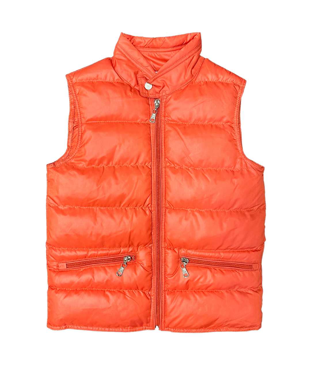 InCity Girls Toddler Tween 1-14 Years Orange Cornel Puffer Vest InCity Boys & Girls