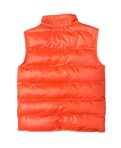 InCity Girls Toddler Tween 1-14 Years Orange Cornel Puffer Vest InCity Boys & Girls
