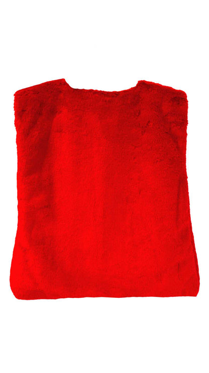 InCity Girls Toddler Tween 1-14 Years Red Faux Arlington Vest InCity Boys Girls