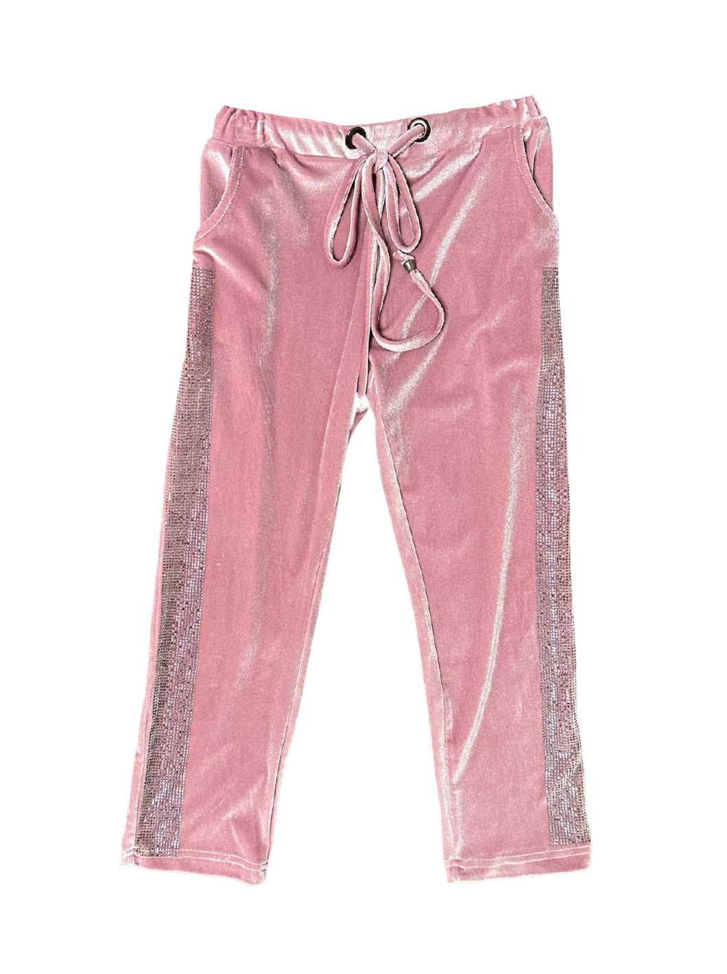 InCity Girls Tween 7-14 Years Black Purple Mid-Rise Comfy Fulham Fashion Active Track Bottom InCity Boys Girls