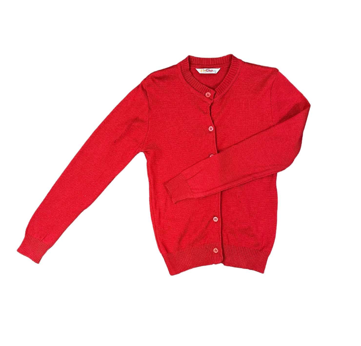 InCity Girls Tween 7-14 Years Button Fashion Christmas Cardigan InCity Boys Girls