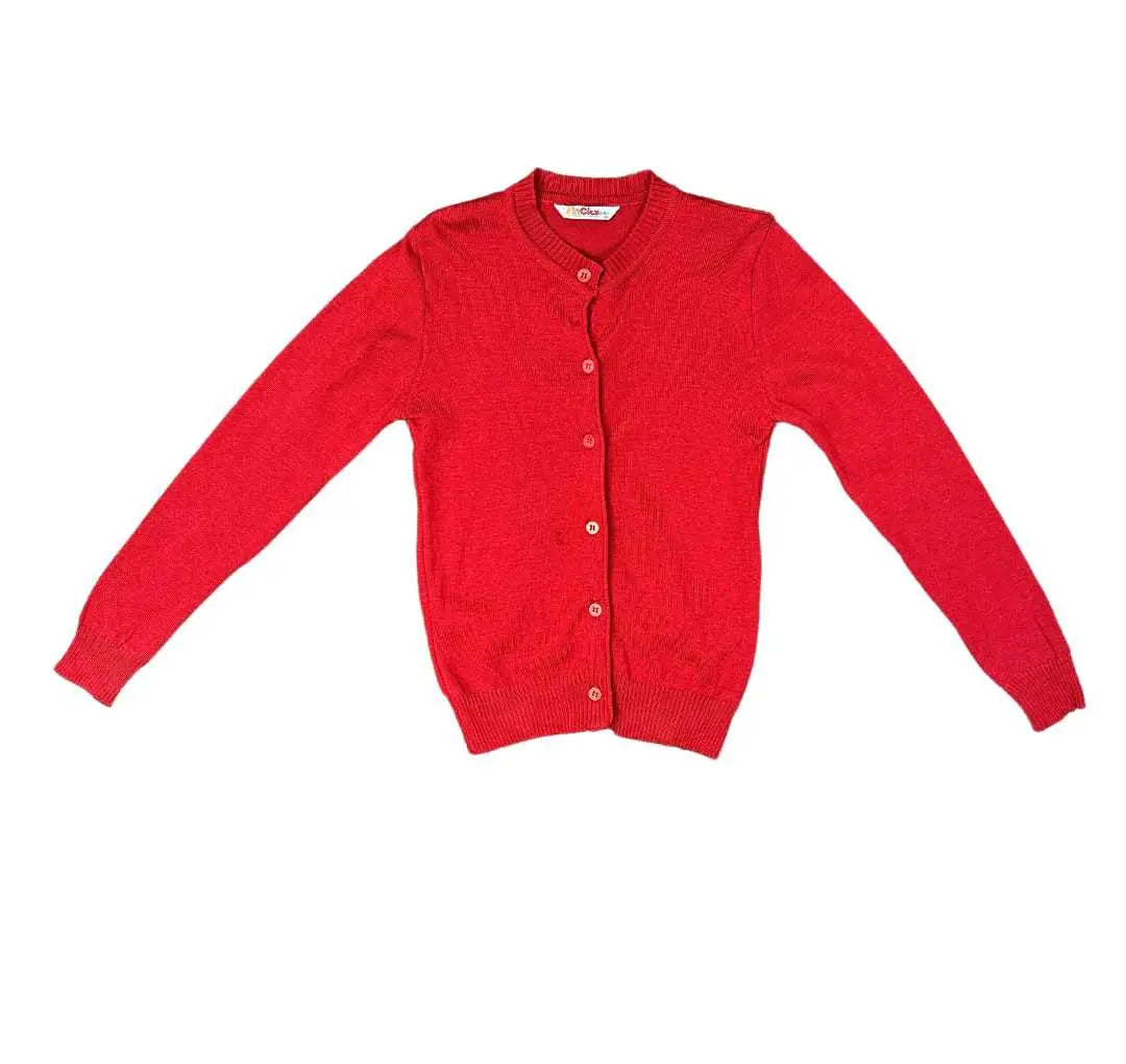 InCity Girls Tween 7-14 Years Button Fashion Christmas Cardigan InCity Boys Girls