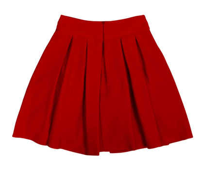 InCity Girls Tween 7-14 Years Red Pleated Solid Southgate Fashion Skirt InCity Boys & Girls