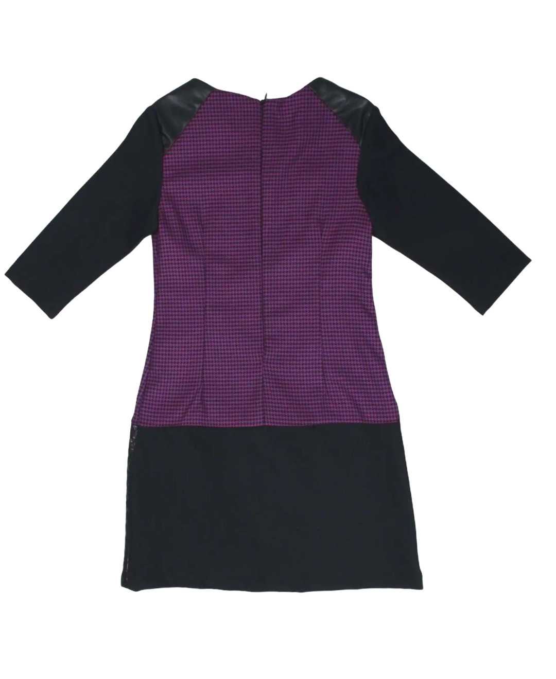 InCity Girls Tween 7-14 Years Tween Purple Leather Skirt 3/4 Sleeve Midi Fashion Muscat Dress InCity Boys & Girls
