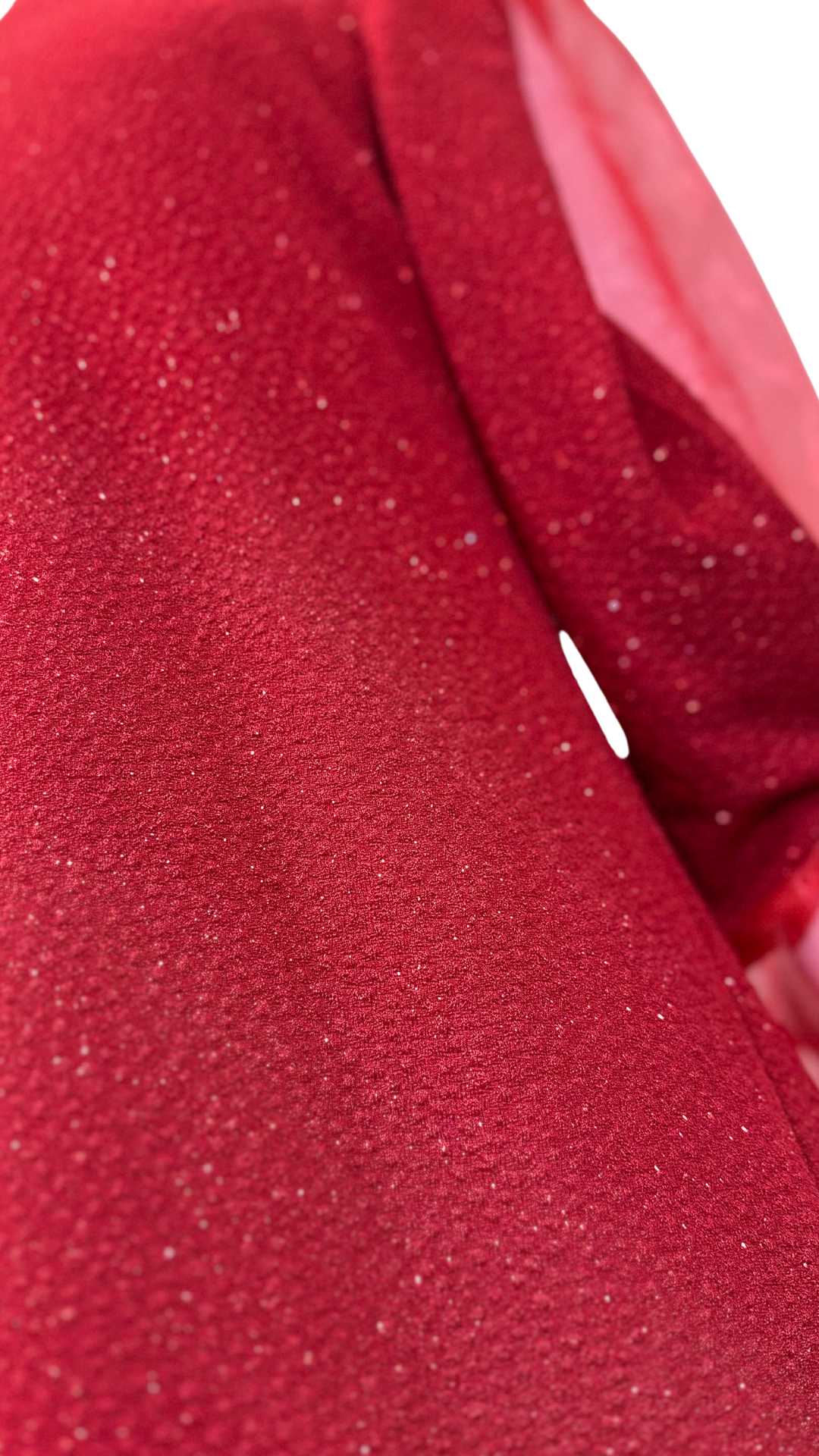 InCity Girls Tween 7-14 Years Tween Red Transparent Sleeve Fashion Christmas Holiday Dress InCity Boys Girls