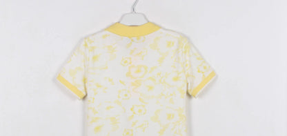 InCity Kids Boys Floral Print Short Sleeve Polo Shirt InCity Boys & Girls