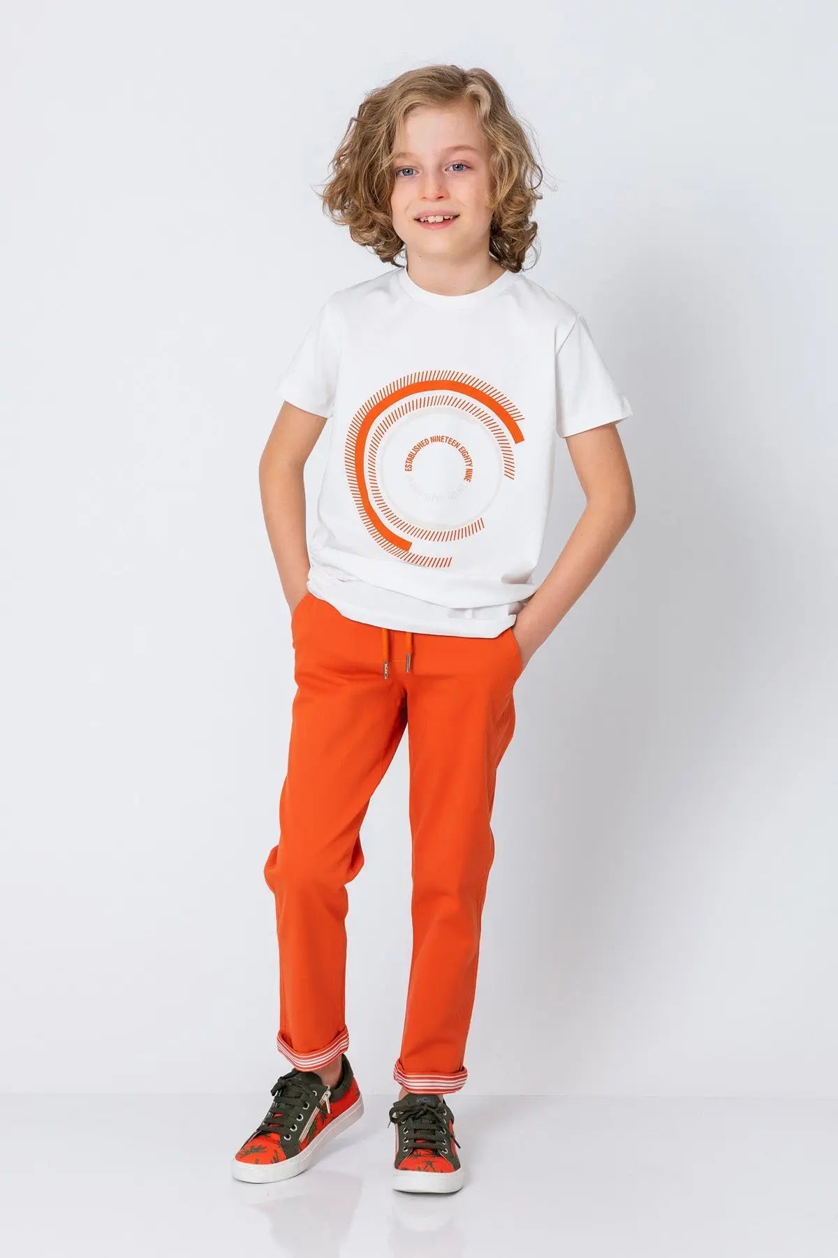 InCity Kids Boys Round Neck Short Sleeve Comfy T-Shirt InCity Boys & Girls