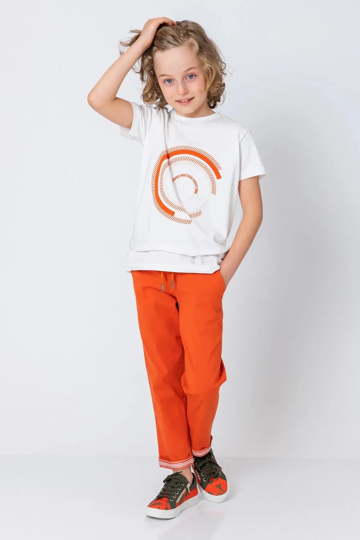 InCity Kids Boys Round Neck Short Sleeve Comfy T-Shirt InCity Boys & Girls
