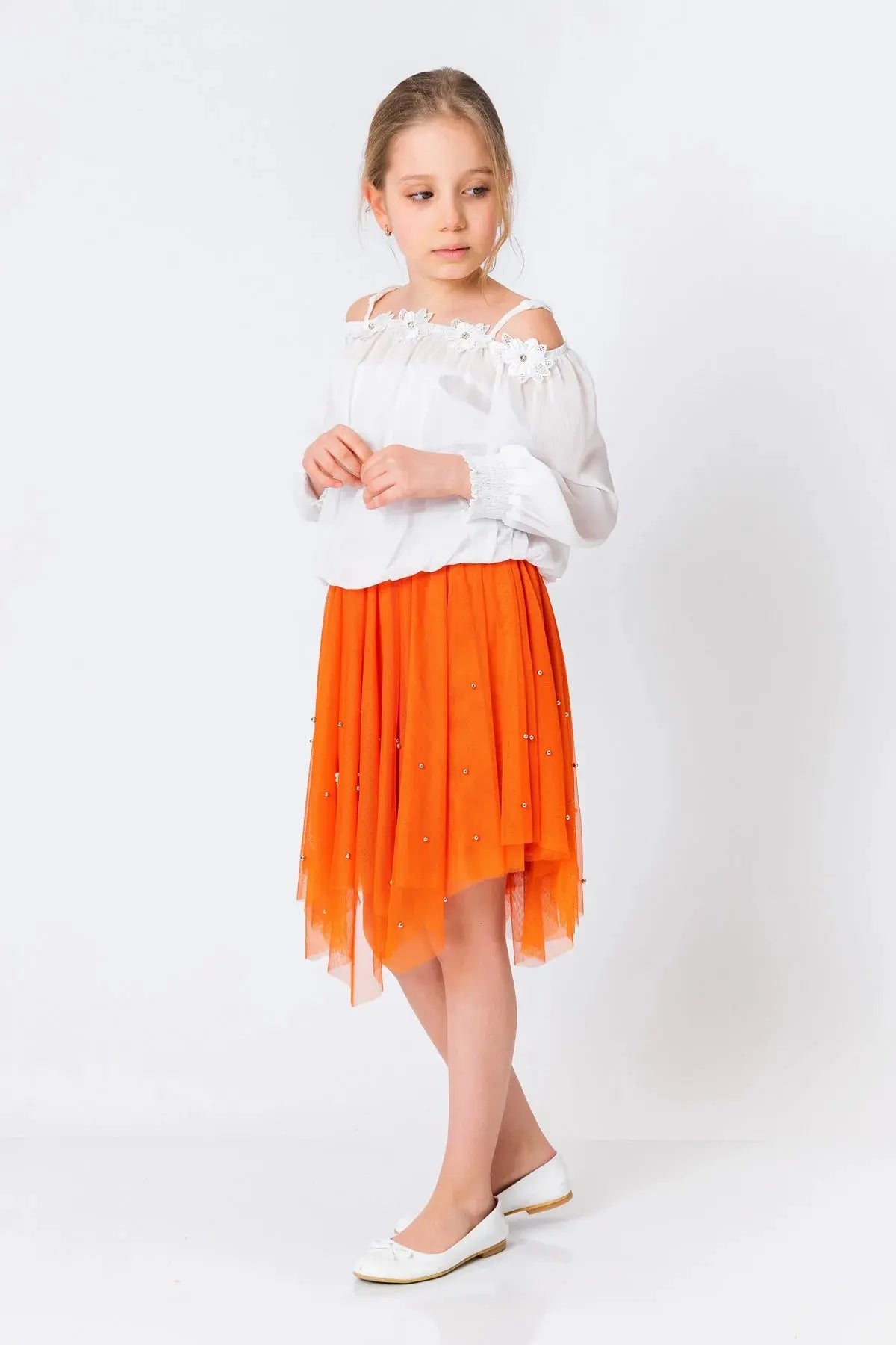 InCity Kids Girls High Low Fashion Skirt InCity Boys & Girls