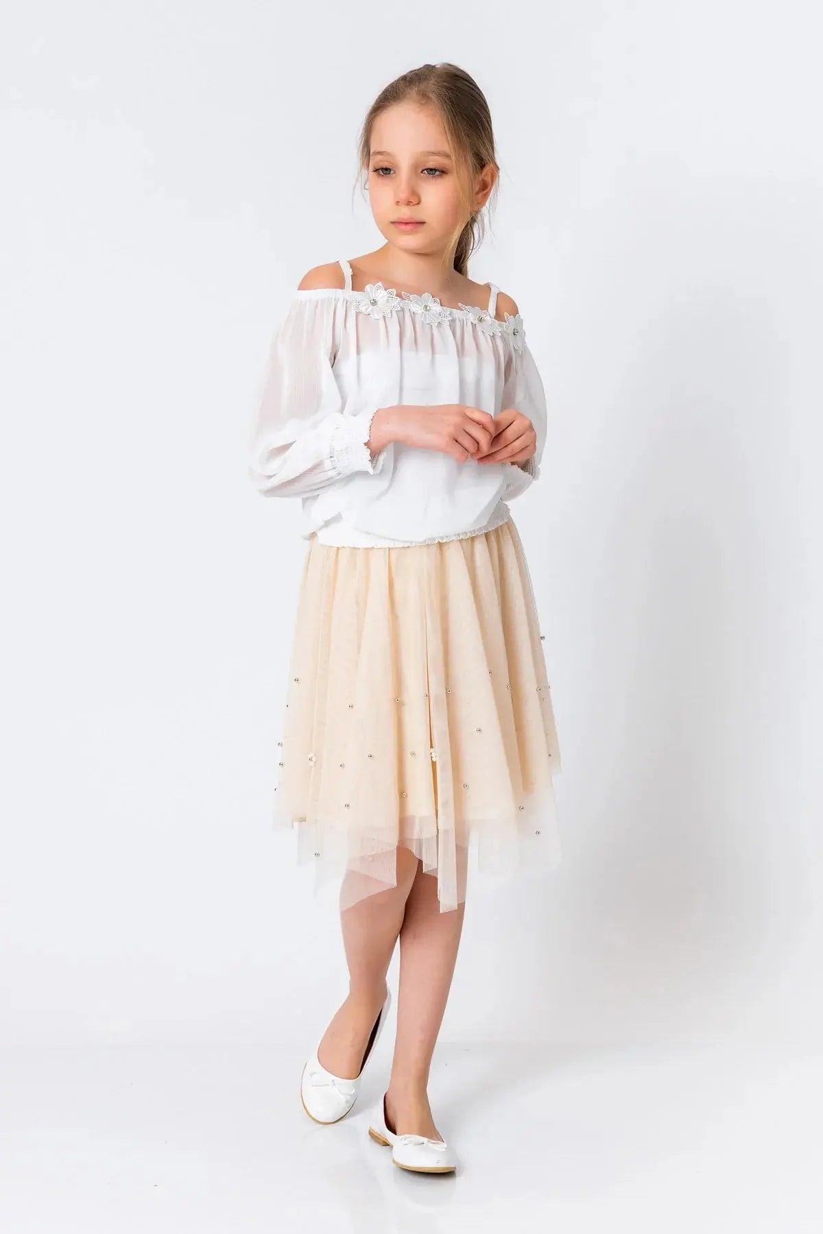 InCity Kids Girls High Low Fashion Skirt InCity Boys & Girls
