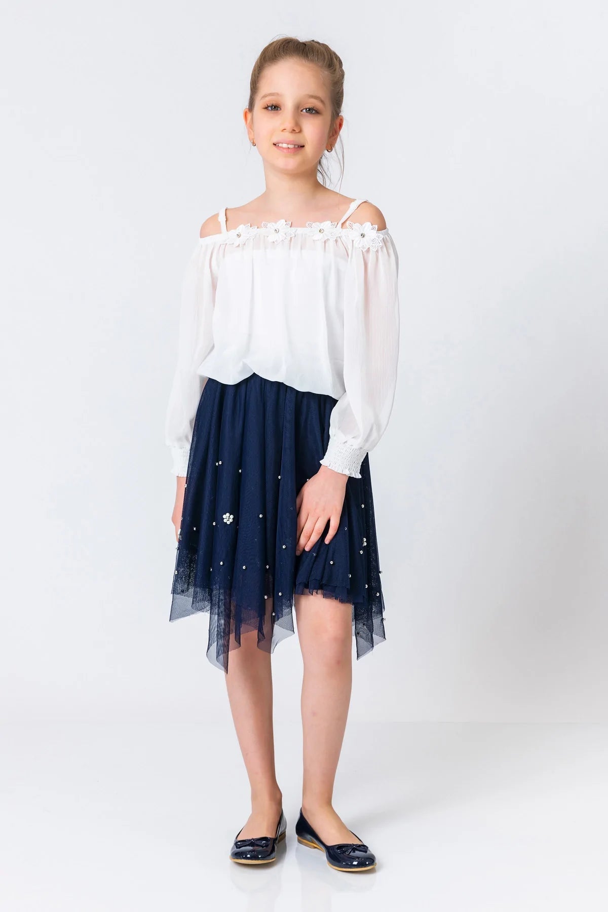 InCity Kids Girls High Low Fashion Skirt InCity Boys & Girls