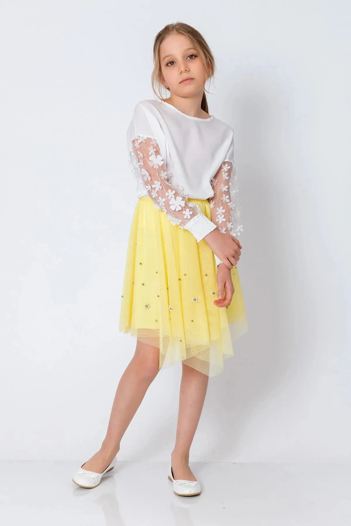 InCity Kids Girls High Low Fashion Skirt InCity Boys & Girls