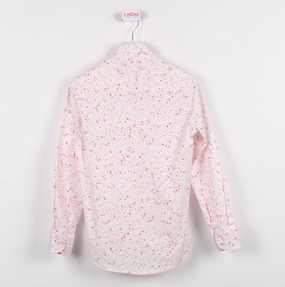 InCity Kids Boys Collared Printed Long Sleeve Fashion Shirt InCity Boys & Girls