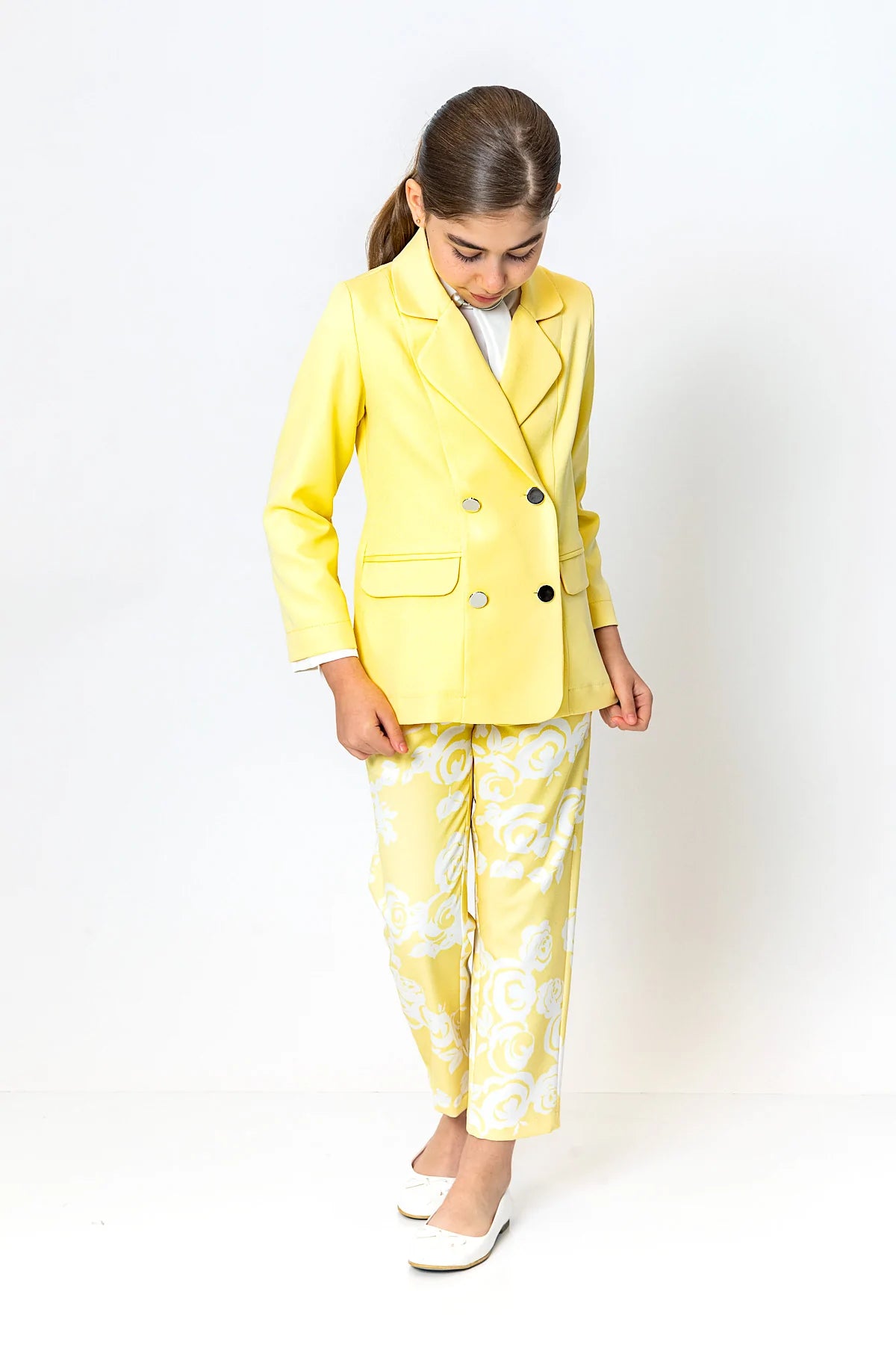 Linen-blend Dress Pants - Pale yellow - Ladies | H&M US
