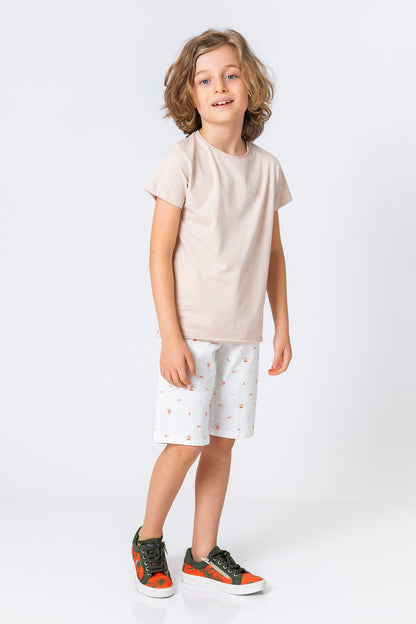 InCity Kids Boys Printed Straight Leg Shorts InCity Boys & Girls