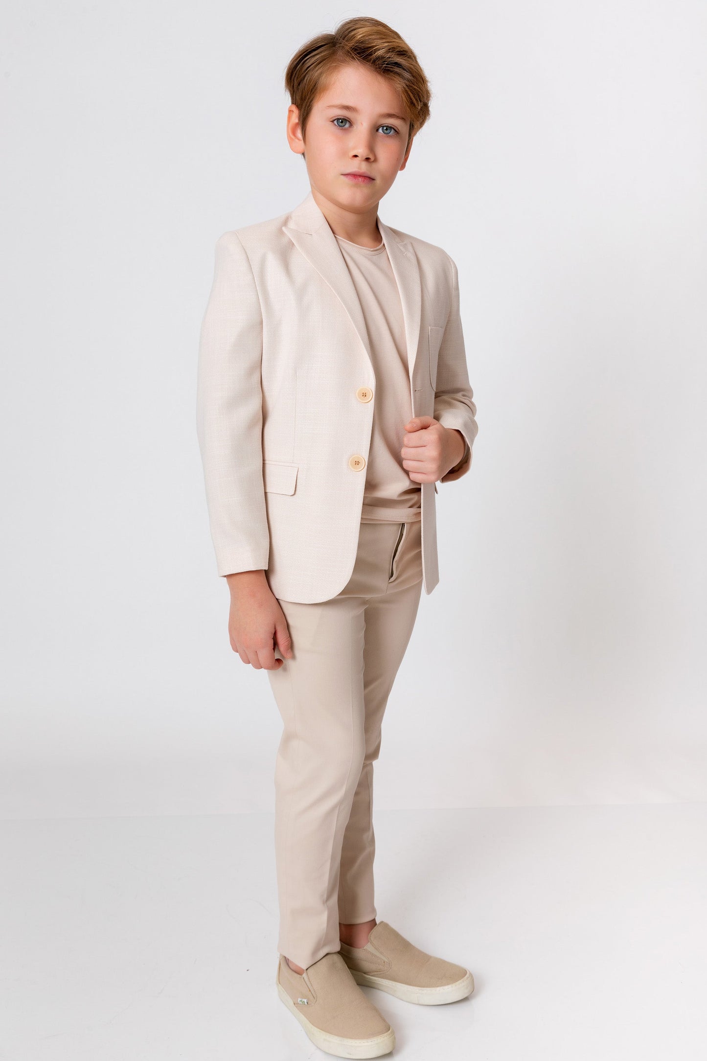 InCity Kids Boys Solid Straight Leg Fashion Dress Pants InCity Boys & Girls