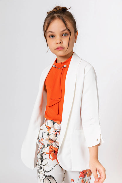 InCity Kids Girls Open Front Fashion Blazer InCity Boys & Girls