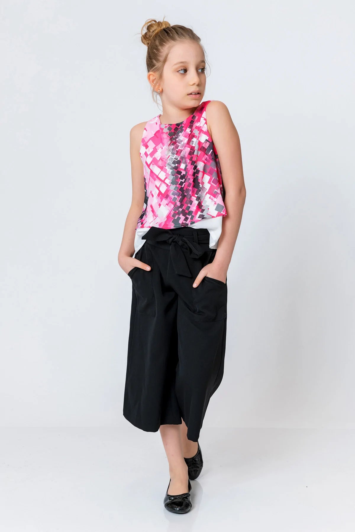 InCity Kids Girls Moore Ribbon Dress Pants InCity Boys & Girls